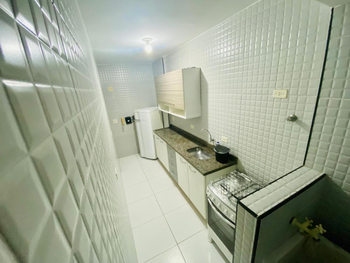 Lindo Flat Na Praia Da Ocian - Praia Grande Экстерьер фото